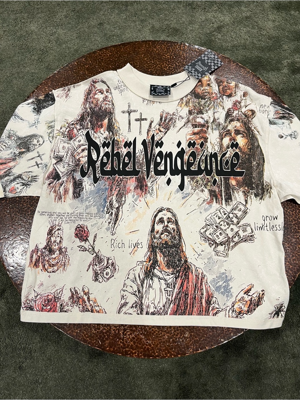 Rebel Vengeance “Jesus” Streetwear T-Shirt